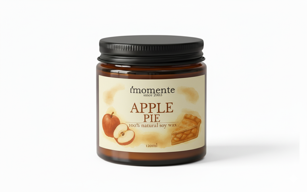 Świeca sojowa MOMENTE Apple Pie  –  120 ml